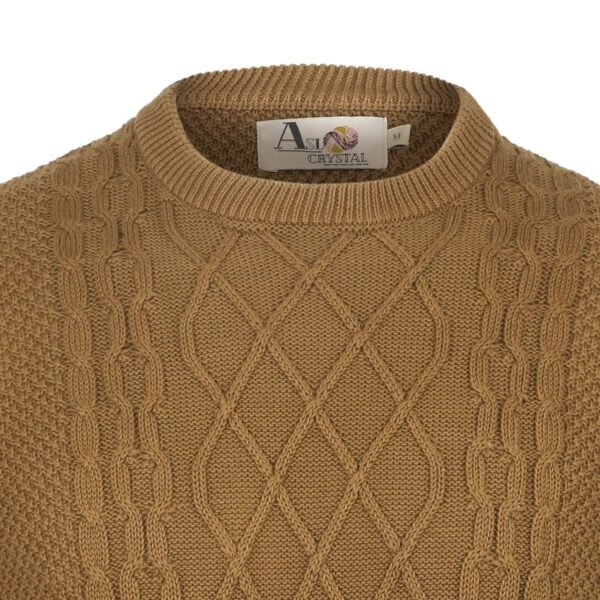 Golden Harvest Knit Sweater For Men - Asl Crystal - Image 5