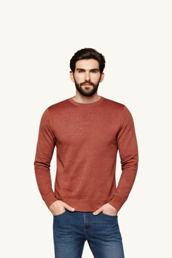 Autumn Hues Men's Crew Neck Sweater  - Asl Crystal